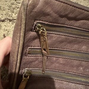 Rebecca Minkoff Purple Leather Crossbody Bag